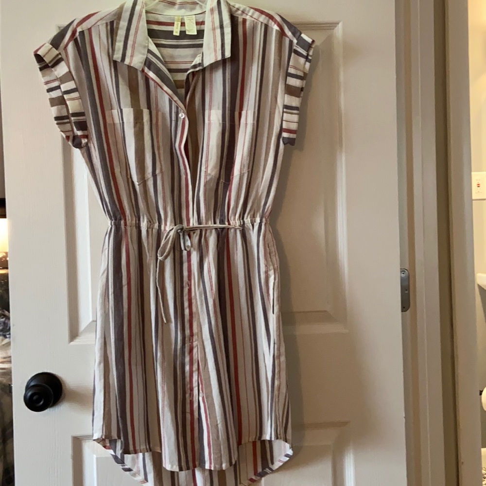 Button down dress